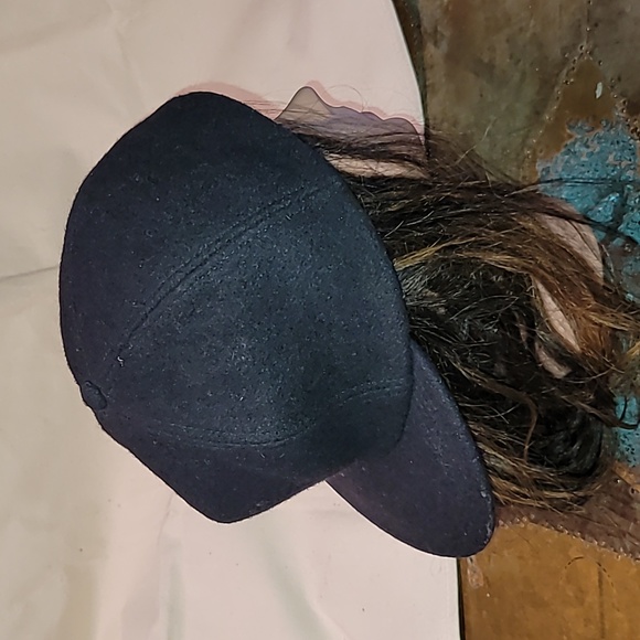 Vintage. Made in USA. Wool baseball-style cap with optional ear flaps. Size XL - Picture 3 of 11